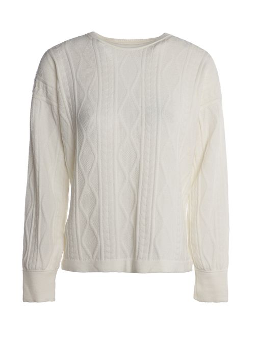 Blusão Tricot Modal Feminino BRANCO