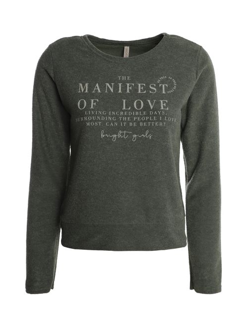 Blusão Bouclê Felpado Feminino VERDE