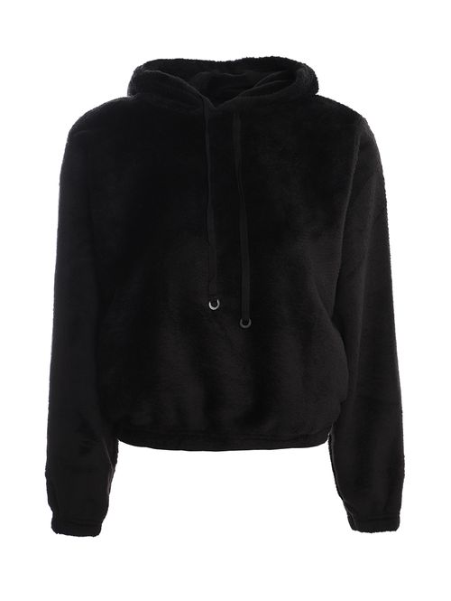 Blusão Com Capuz Feminino PRETO