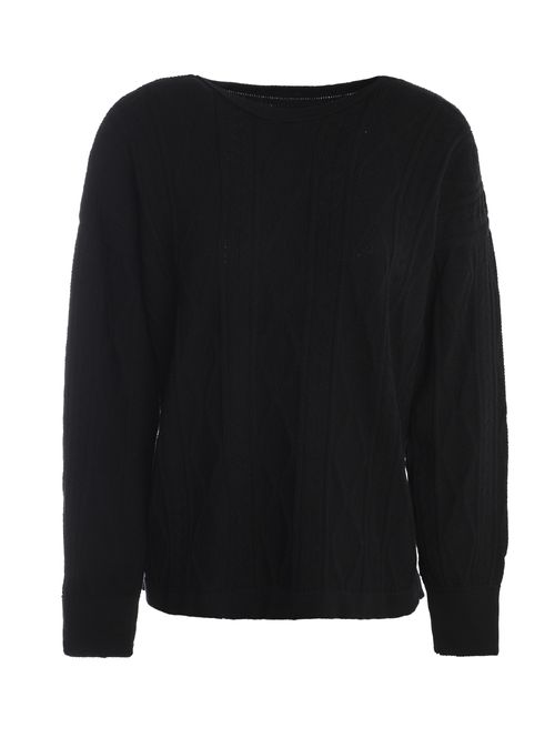 Blusão Tricot Modal Feminino PRETO