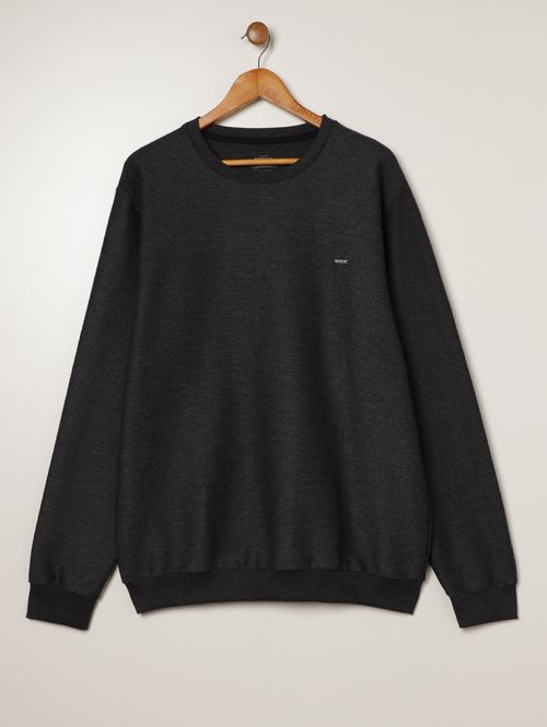 Blusão Texturizado Plus Size Masculino PRETO