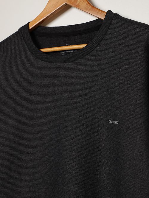 Blusão Texturizado Plus Size Masculino PRETO