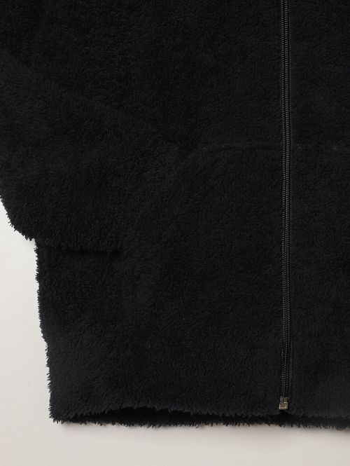 Jaqueta Moletom Juvenil Para Menino - PRETO/BEGE