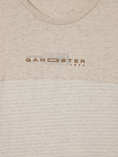 Camiseta Manga Longa Gangster Plus Size Masculina OFF WHITE