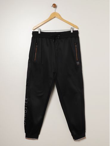 Calça Esportiva Gangster Plus Size Masculina PRETO