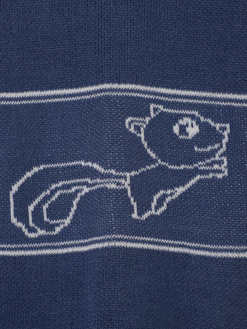 Blusão Tricot Infantil Para Menino - AZUL