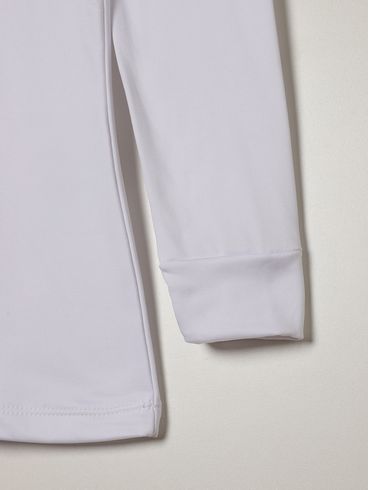Blusa Térmica Juvenil Para Menina - BRANCO
