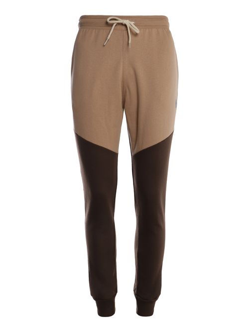 Calça Moletom Jogger Masculina BEGE/MARROM