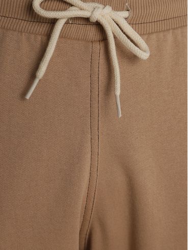 Calça Moletom Jogger Masculina BEGE/MARROM