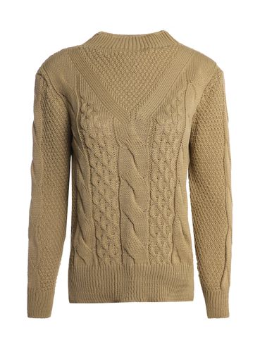Blusão Tricot Gola Alta Feminino AREIA