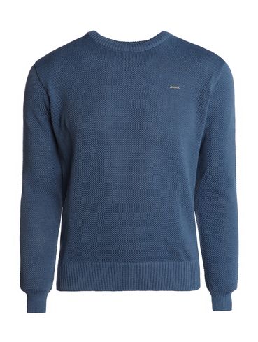 Suéter de Tricot Masculino AZUL