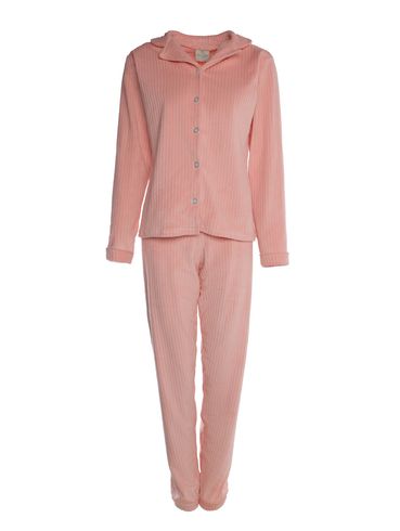 Pijama Americano Fleece Feminino ROSA