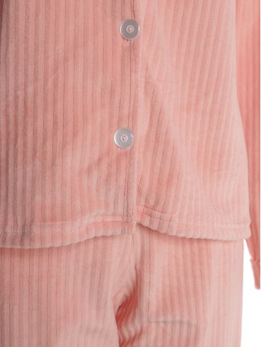 Pijama Americano Fleece Feminino ROSA