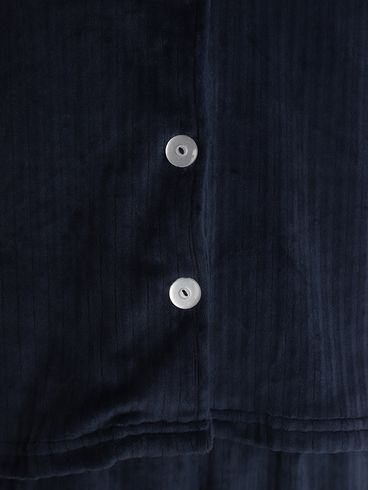 Pijama Americano Fleece Feminino MARINHO