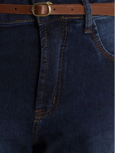Calça Jeans Cigarrete Feminina AZUL