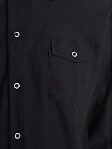 Camisa Manga Longa Masculina PRETO
