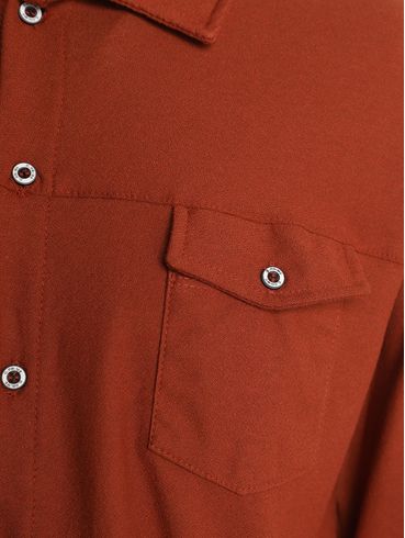 Camisa Manga Longa Masculina OCRE