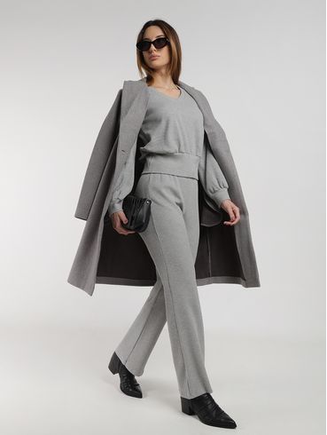 Calça Reta Feminina MESCLA