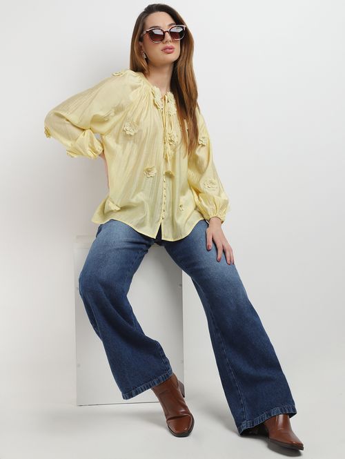 Camisa Eagle Rock Feminina AMARELO