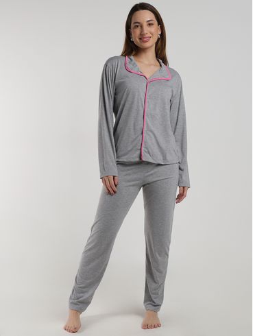 Pijama Americano Feminino MESCLA