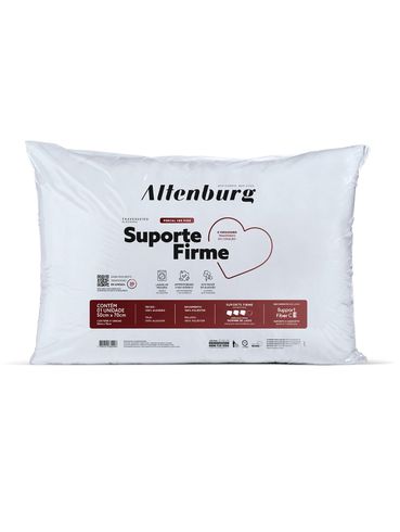 Travesseiro Suporte Firme Altenburg Branco
