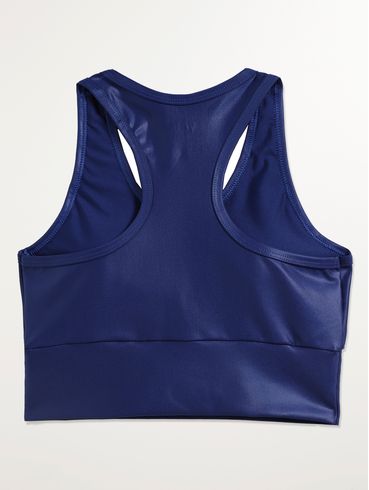 Top Fitness Nadador Alongado Vels Feminino AZUL