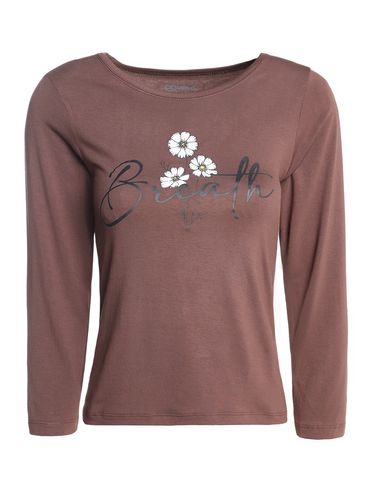 Blusa Manga Longa Feminina MARROM