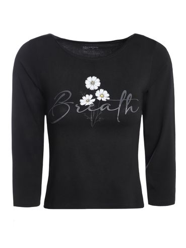 Blusa Manga Longa Feminina PRETO