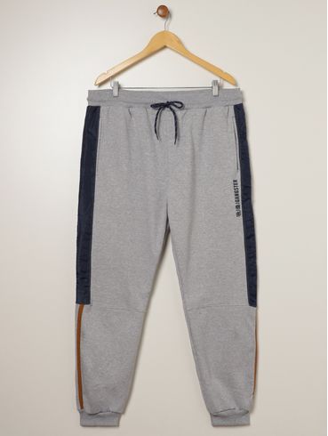 Calça Moletom Gangster Plus Size Masculina MESCLA