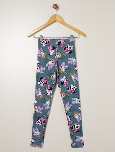 Calça Legging Juvenil Para Menina - VERDE