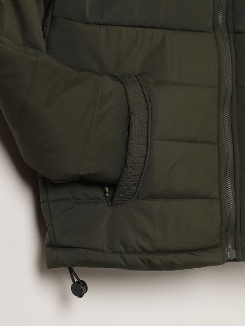 Jaqueta Nylon Gangster Juvenil Para Menino - VERDE