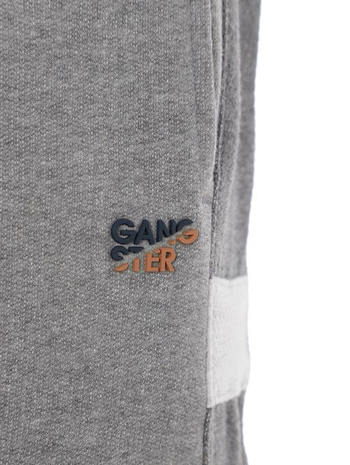 Calça Moletom Gangster Masculina MESCLA ESCURO