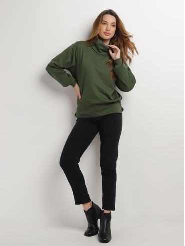 Calça Jeans Mom Feminina PRETO