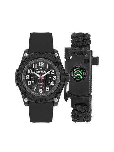 Relógio+Acessório Mormaii Masculino PRETO