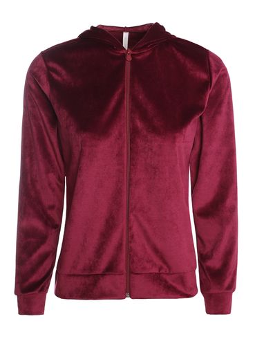 Jaqueta Plush Feminina BORDO