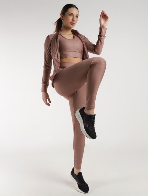 Jaqueta Cirrê Vels Feminina MARROM