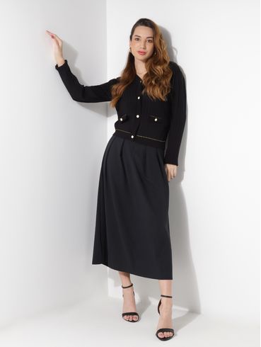 Cardigan Tricot Feminino PRETO