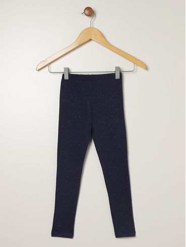 Calça Legging Infantil Para Menina - MARINHO
