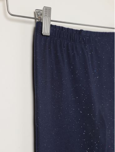 Calça Legging Infantil Para Menina - MARINHO