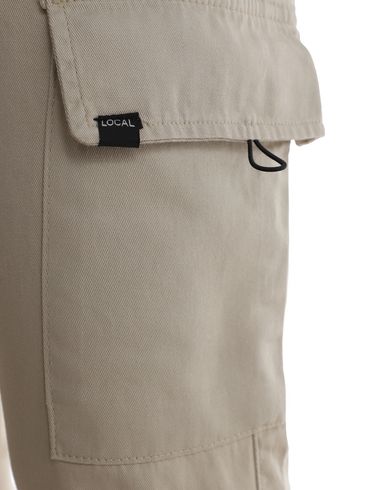 Calça Sarja Jogger Cargo Masculina AREIA