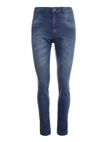 Calça Jeans Skinny Masculina AZUL