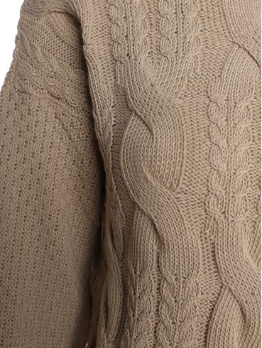 Blusão Tricot Feminino BEGE