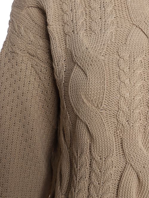 Blusão Tricot Feminino BEGE