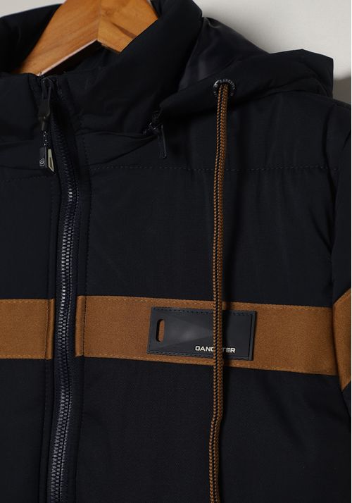 Jaqueta Nylon Gangster Juvenil Para Menino - MARINHO