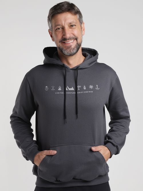 Moletom com Capuz Masculino CHUMBO