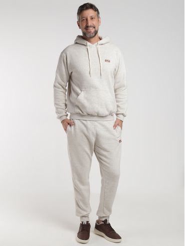 Calça Moletom Jogger Vels Masculina NATURAL