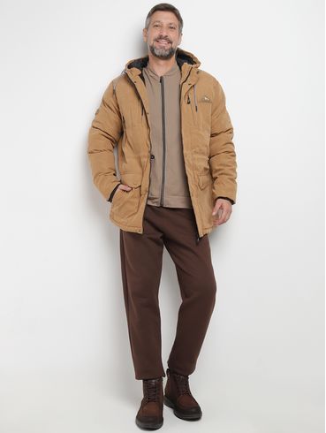 Jaqueta Parka Masculina CAQUI