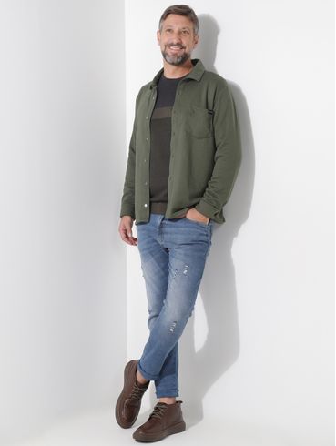 Camisa Manga Longa Masculina VERDE