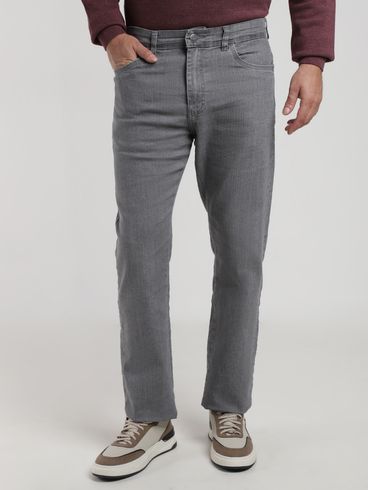 Calça Jeans Reta Vilejack Masculina CINZA