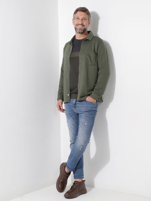 Blusão Tricot Masculino VERDE